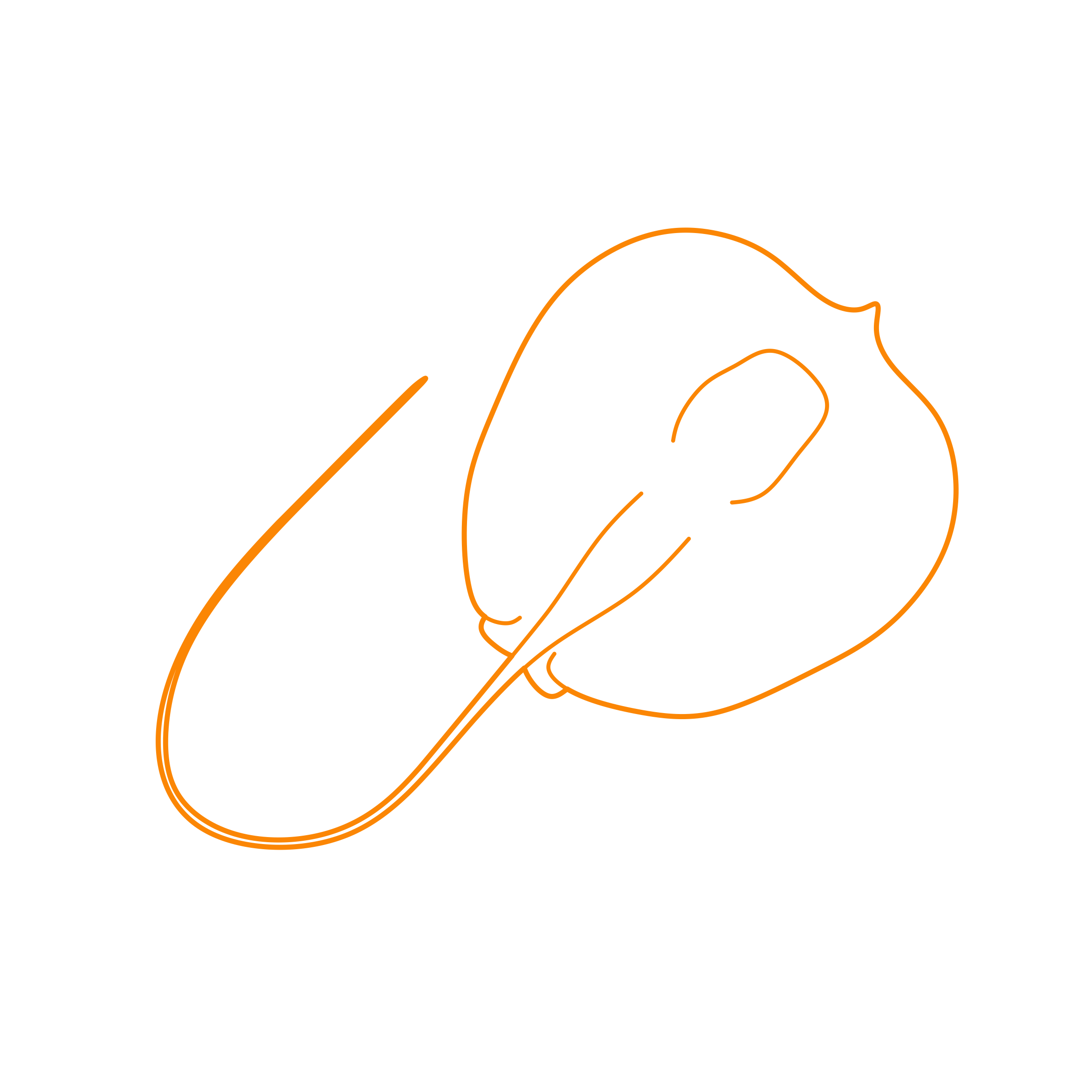 Animals Rays Giant Freshwater Stingray Simple Line Art Svg Free Vectors